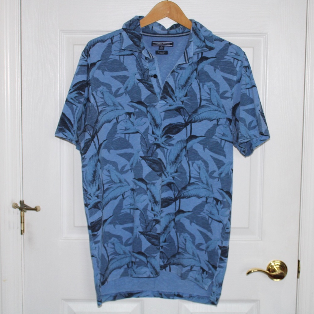 Tommy Hilfiger Floral Print Slim Fit Polo